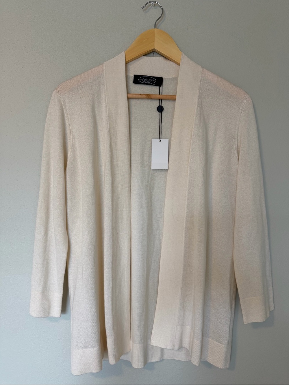 Magaschoni Silk/Cashmere Cardigan
